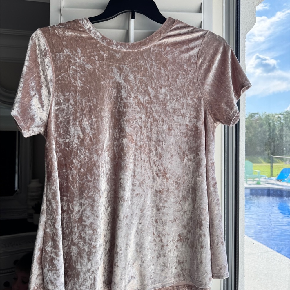 Dusty Pink T-Shirt Blouse